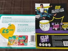 Pampers coupons 8.50 for sale  CLACTON-ON-SEA