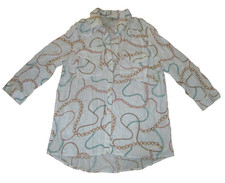 chain print blouse for sale  LITTLEHAMPTON