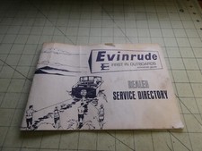 Vintage evinrude service for sale  West Springfield