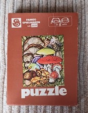 Puzzle teile pilzmotiv gebraucht kaufen  Greiz