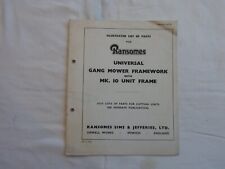 Ransomes universal vintage for sale  CHICHESTER