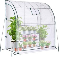 Lean greenhouse shelving for sale  SALFORD