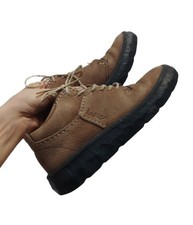ECCO Ravage Ladies Brown Boots Umber Leather Aesthetic Style Shoes AUS 7 US 7.5 na sprzedaż  PL