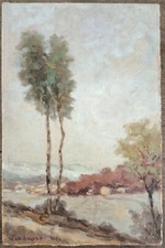 Quadro olio paesaggio usato  Terni