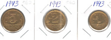 Conjunto de moedas Brasil 1/2/5 Cruzeiros 1943 EB562 comprar usado  Brasil 