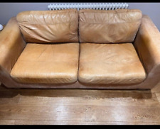 Vintage tan leather for sale  WARE