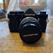 Black olympus slr for sale  YORK