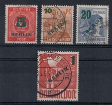 Berlino 1949 francobolli usato  Palermo