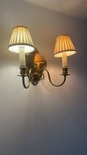 Brass twin wall for sale  LONDON