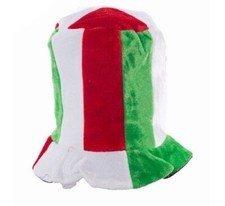 Cappello tricolore bandiera usato  San Giorgio a Cremano