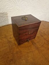 Victorian mahogany travelling for sale  BARNARD CASTLE