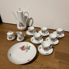 Porzellan mokkaservice vintage gebraucht kaufen  Gemünden a.Main