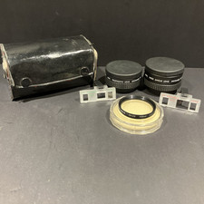 Juego de lentes auxiliares TeleSor gran angular y teleobjetivo con estuche 46 mm, filtro UV/neblina segunda mano  Embacar hacia Mexico