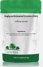 Cápsulas de 1000 mg de alcaçuz desglicirrizado (DGL) ECO-VITS comprar usado  Enviando para Brazil