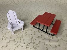 Dollhouse picnic furniture for sale  Yuba City