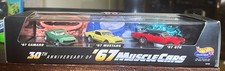 Usado, Hot Wheels Mattel Collectibles 30º Aniversário de 67 Muscle Cars 3 Car Set L5 comprar usado  Enviando para Brazil