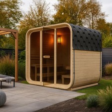 Utdoor cubesauna gartensauna gebraucht kaufen  Leinach