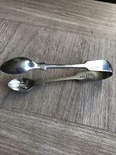 Silver sugar tongs for sale  LOUGHBOROUGH