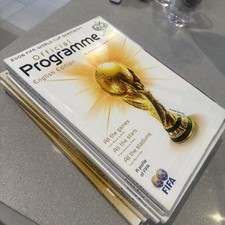 world cup football programmes for sale world cup football programmes for sale NOTTINGHAM