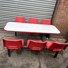 Canteen tables chairs for sale  BIRMINGHAM
