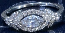 Qvc diamonique sterling for sale  Spring Hill