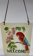 Vintage glass welcome for sale  Orlando