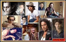 Johnny depp signed for sale  WHITLEY BAY