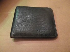 Usado, Carteira masculina preta Armani dobrável - couro comprar usado  Enviando para Brazil