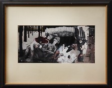 Mix media lithograph for sale  Alexandria