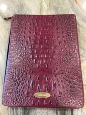Estojo para laptop Dark Burgundy Brahmin Portfolio levemente usado algumas vezes! comprar usado  Enviando para Brazil