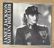 Janet Jackson Rhythm Nation CD Single Remixes Shep Pettibone, usado comprar usado  Enviando para Brazil