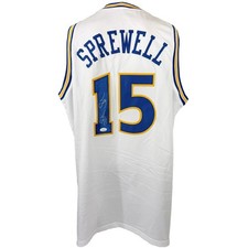Latrell sprewell autographed for sale  Jackson
