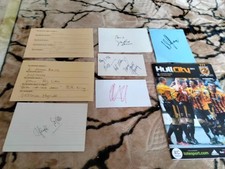 Signed autograph job for sale  UK