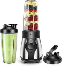 Liquidificador portátil pessoal iCucina para shakes e smoothies, copos de 28 oz com tampas para viagem, usado comprar usado  Enviando para Brazil