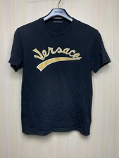 Camiseta masculina Versace First Line dourada grande logotipo tamanho P, usado comprar usado Camiseta masculina Versace First Line dourada grande logotipo tamanho P, usado comprar usado  Enviando para Brazil