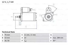 Bosch 0986016700 starter for sale  UK