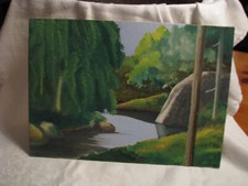 Vtg oil painting for sale  Holliston