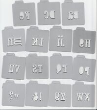 Quickutz alphabet letters for sale  NORWICH