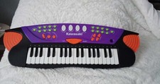 Usado, Antigo Kawasaki Música SS Teclado Piano Infantil Roxo 37 Teclas Reprodução de Disco FUNCIONA comprar usado  Enviando para Brazil