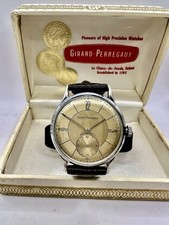 Vintage Suíço Girard-Perregaux 1950 Art Deco Bullseye Jumbo Watch - Conjunto Na Caixa comprar usado  Enviando para Brazil