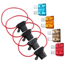 Conjunto de suporte de fusível 4 peças para aplicações automotivas de caminhão trailer comprar usado  Enviando para Brazil