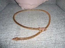 gold snake necklace for sale gold snake necklace for sale GLASGOW