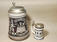 Bierkrug schnaps krügchen gebraucht kaufen  Bürstadt