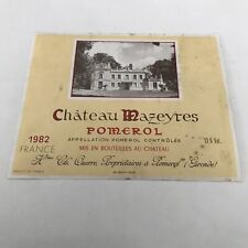 Chateau mazeyres pomerol d'occasion  Expédié en Belgium