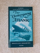 Buch untergang titanic gebraucht kaufen  Loxstedt