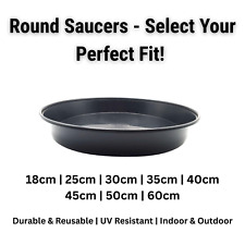 Round black plastic for sale  CLYDEBANK