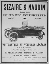 Publicité presse 1911 d'occasion  Compiègne