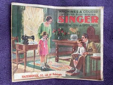 Singer sewing machine d'occasion  Expédié en Belgium