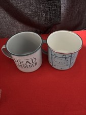 Tin mugs head for sale  BILLERICAY
