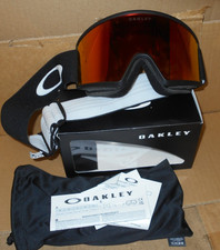 Usado, Óculos de esqui Oakley Target Line L neve preto fosco fogo irídio 7120 03 comprar usado  Enviando para Brazil